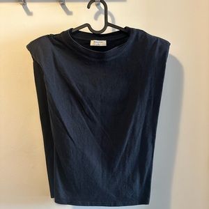 Black Muscle Tank Top